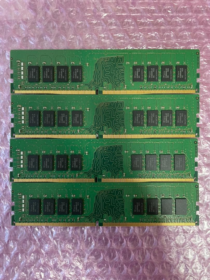メモリ 16GB×4枚=64GB DDR4-2666 SKhynix 動作保証 メモリ 16GB×4枚