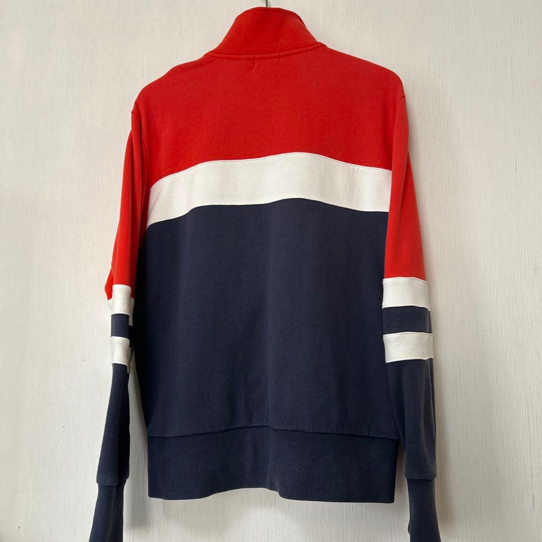 フィラ　ロゴ刺繍 ジップアップ ジャージ トラックジャケット　L