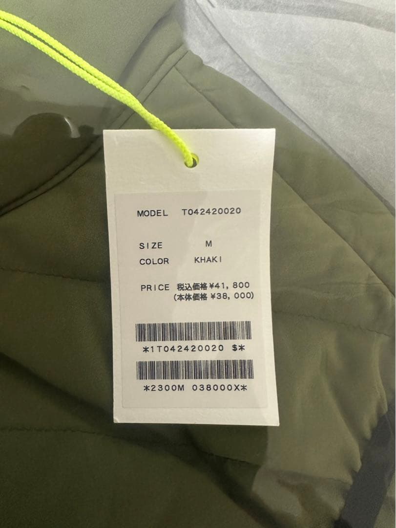 新品未使用】TFW49 カーキ ダウンベスト メンズウェア Mサイズ ゴルフ