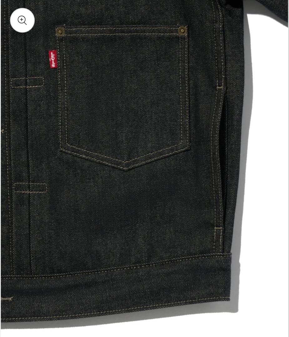 Levi's PREMIUM BLACK TYPE I トラッカー ジャケット