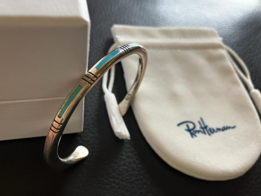 Ron Herman シルバーバングル ターコイズ