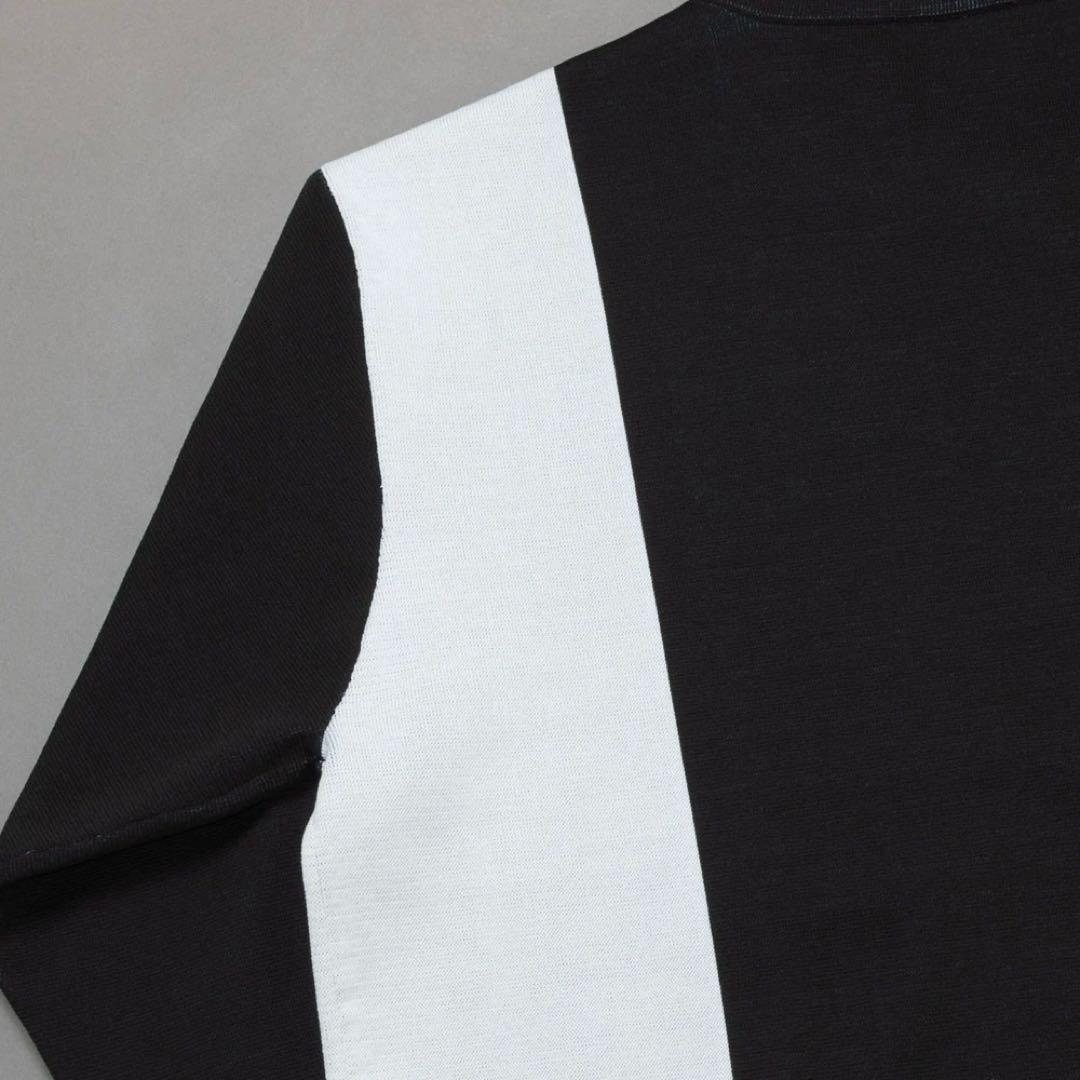 新品 完売ムータマリンゴルフ バーチカル ジャガードニット プルオーバー