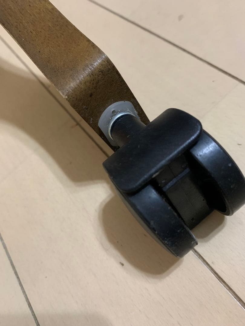 スタンドミラー　オーバル型　レトロ　ヴィンテージ　全身鏡　木製　姿見