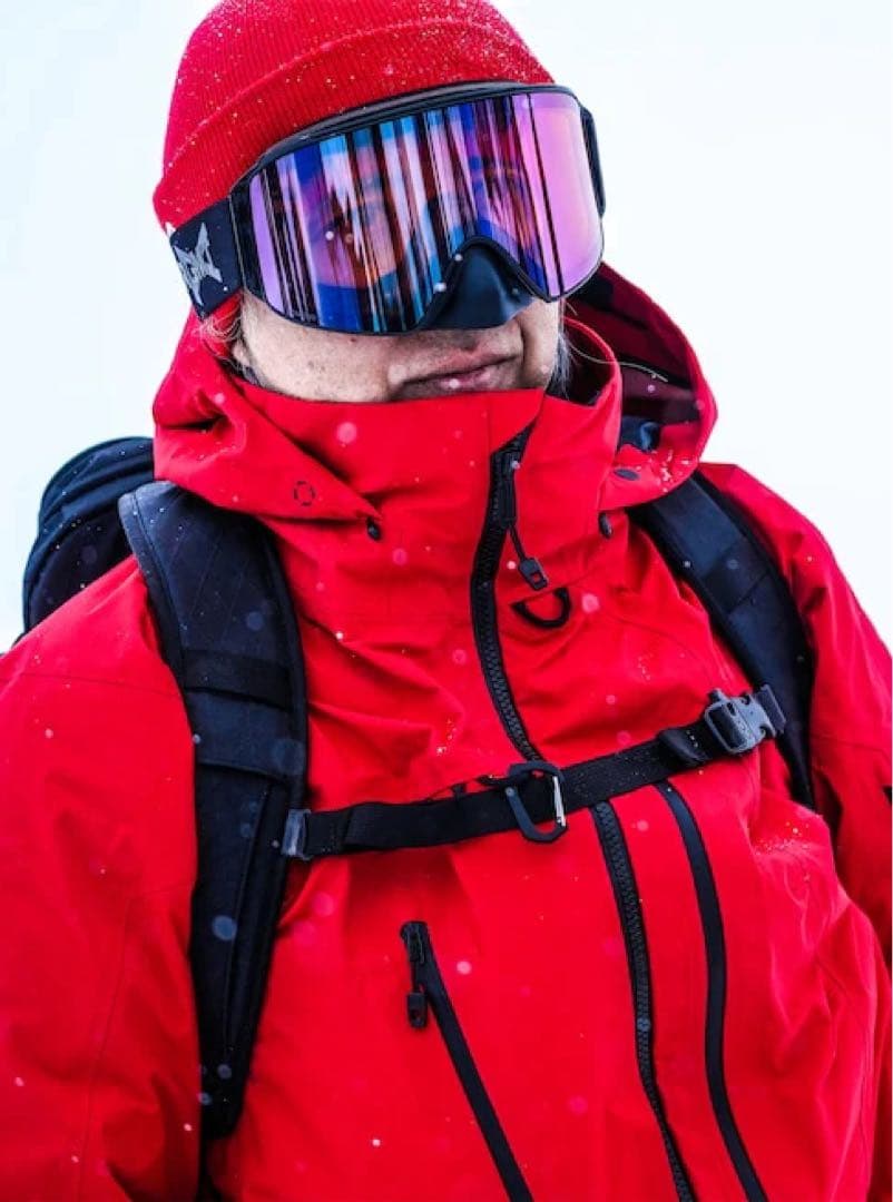 希少サイズBurton ak457 guide jacket XXL レッド 赤