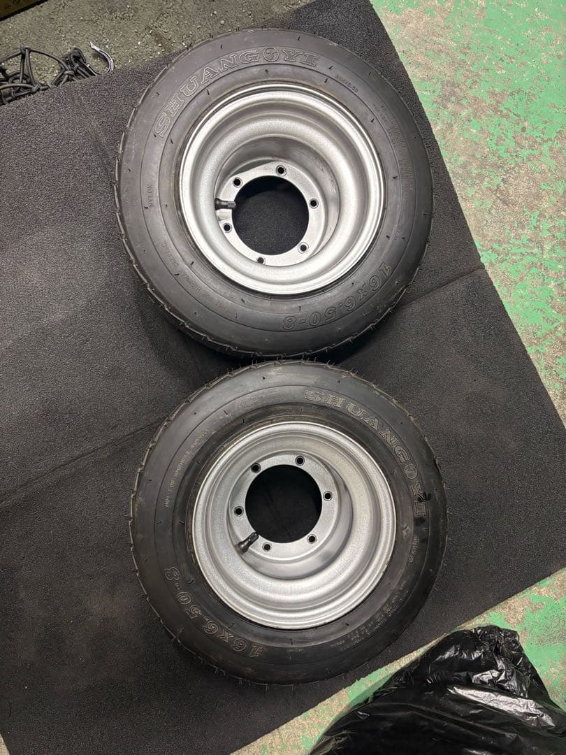 SHUANGYI 16×6.50-8 ホイール付き