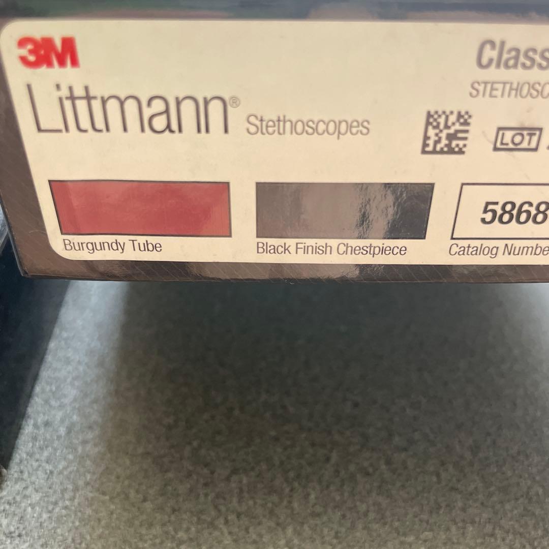 キャリー Littmann Classic III 聴診器 赤