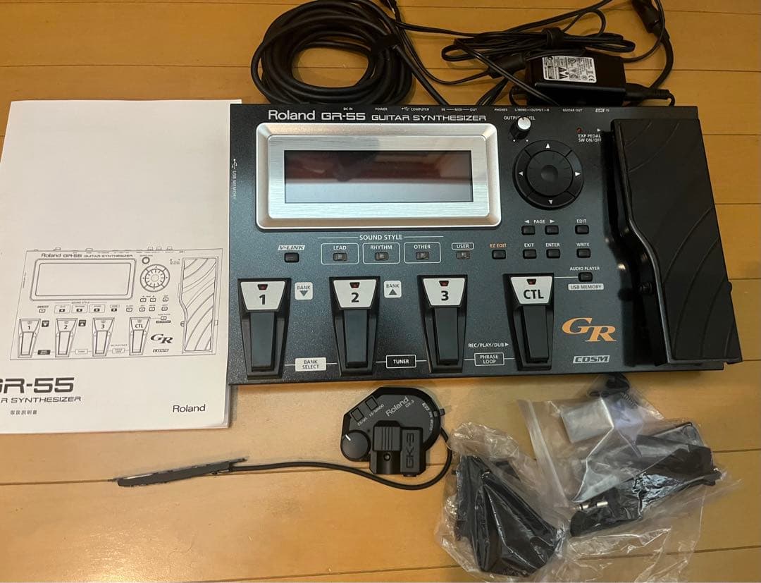 Roland guitar synthesizer GR-55 ＋GK-3 L108860218 - エフェクター