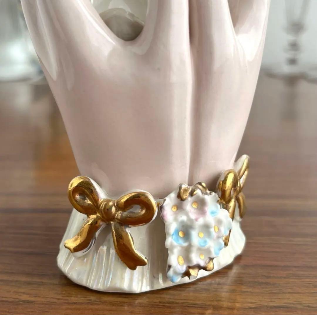 アメリカヴィンテージ ♤ リボンのハンドベース ♤ Made In Japan