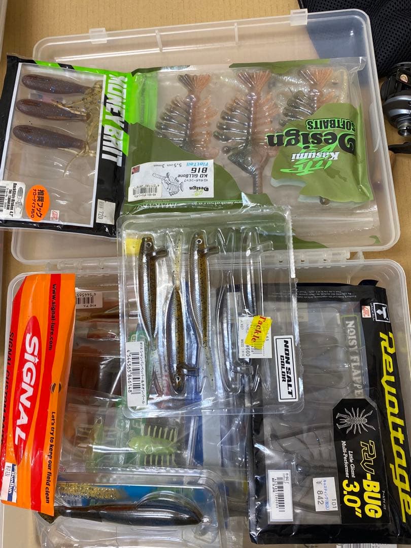 釣り道具 まとめ売り リール ルアー ワーム 大量