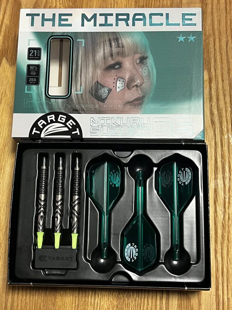 TARGET THE MIRACLE G6 鈴木未来 エスダーツ限定モデル