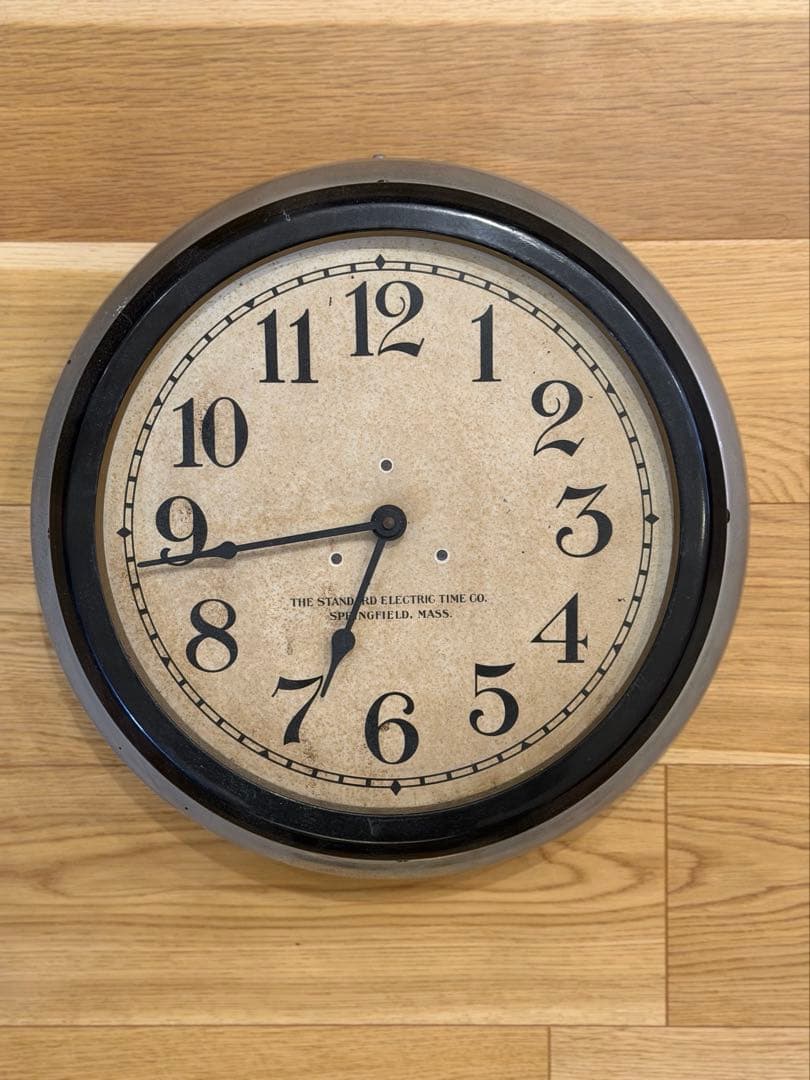 THE STANDARD ELECTRIC TIME Co. 掛け時計