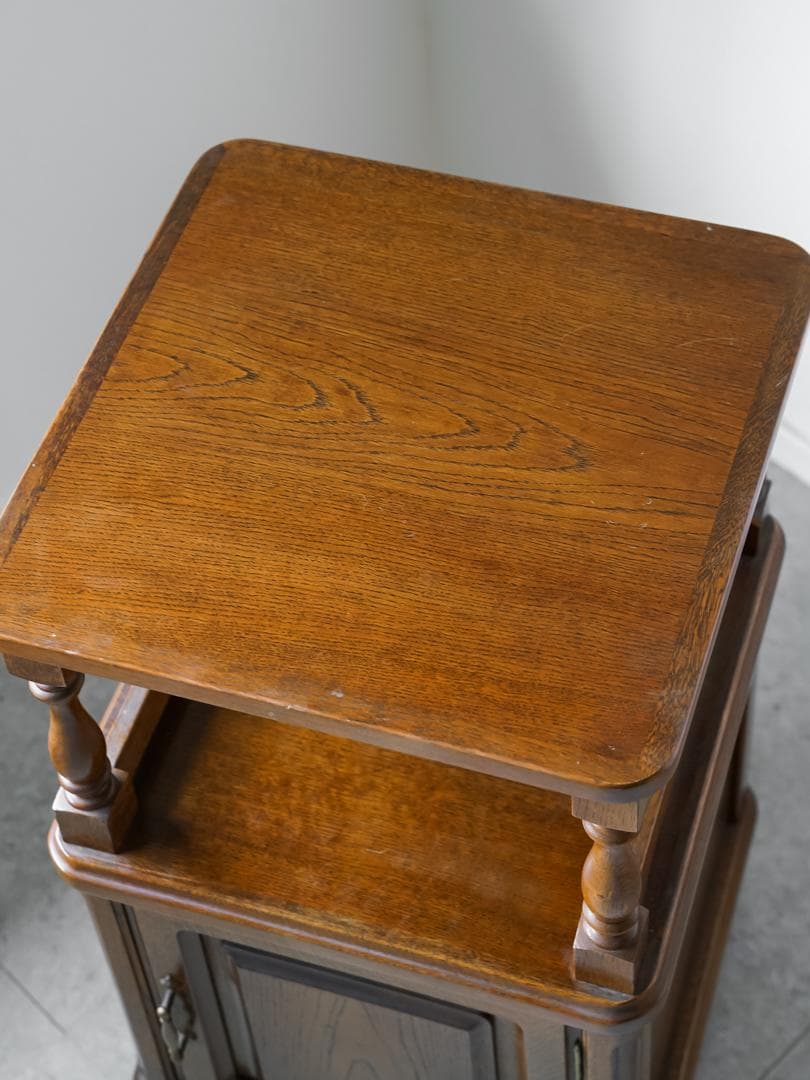 70-80´s 日家工芸 コンソール キャビネット デスク レトロモダン