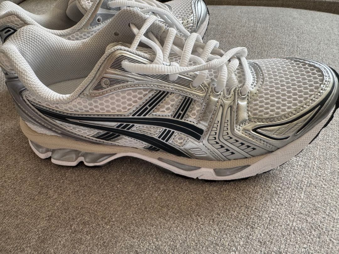 【ASICS 】GEL-KAYANO 14(110 silver)24.5