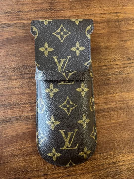 ルイヴィトン モノグラム エテュイリュネット メガネケース ペンケース