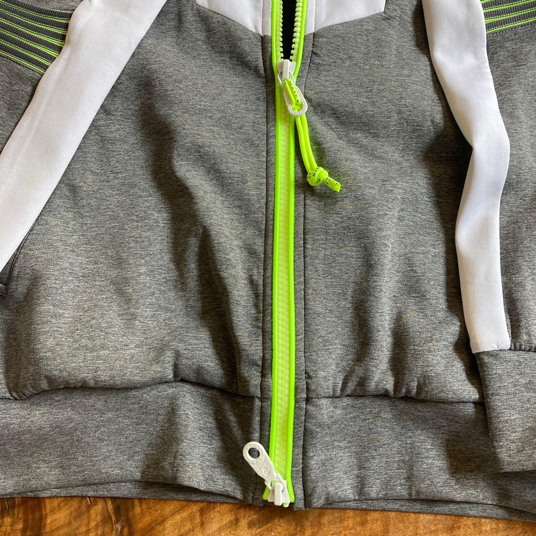 マークアンドロナ　ダブルジップ　隠れパーカー付き　36