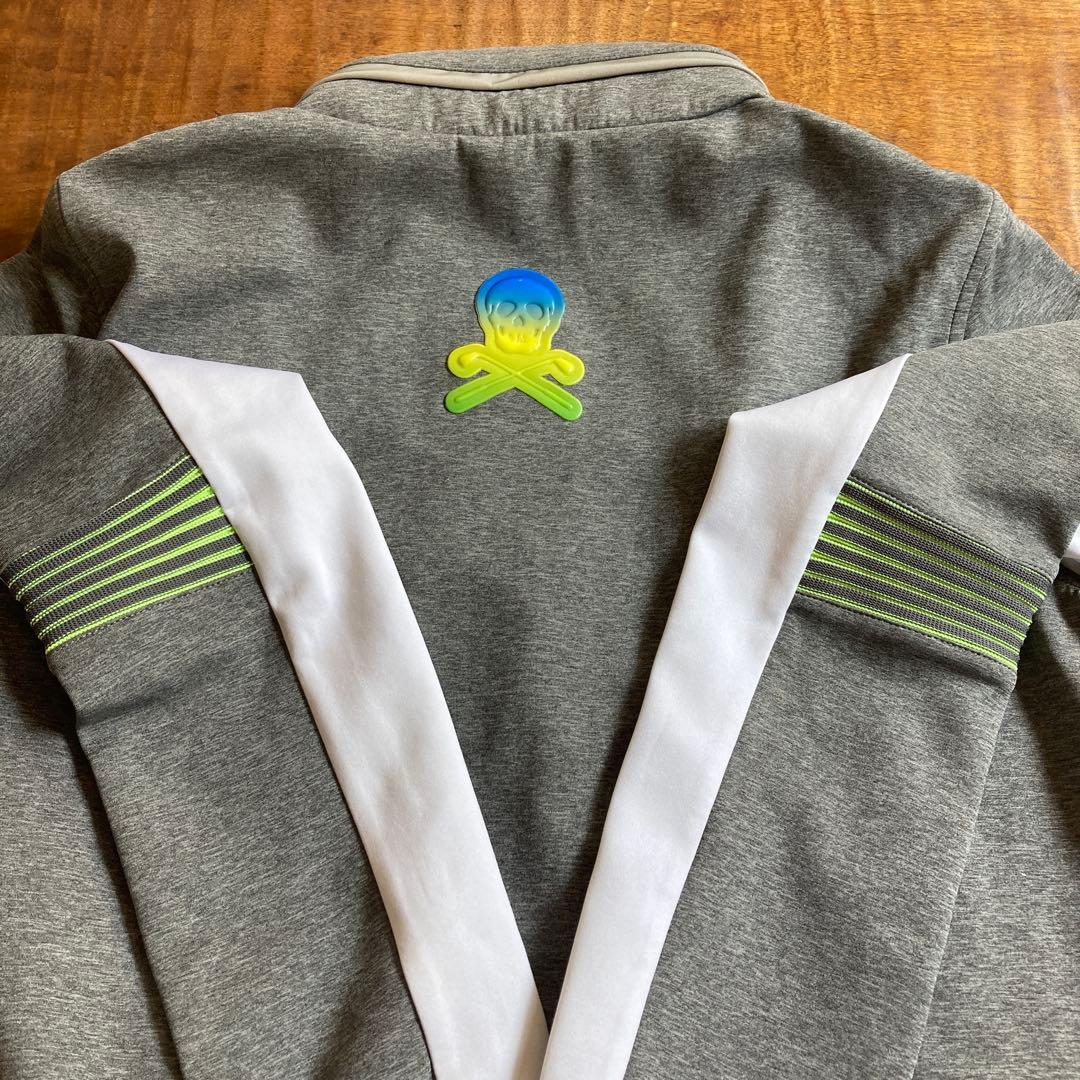 マークアンドロナ　ダブルジップ　隠れパーカー付き　36