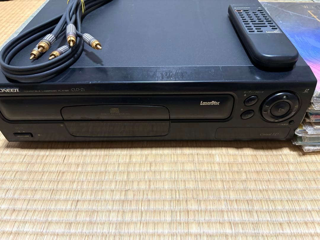 パイオニア レーザーディスクプレーヤー CLD-Z1 ディスク19枚セット
