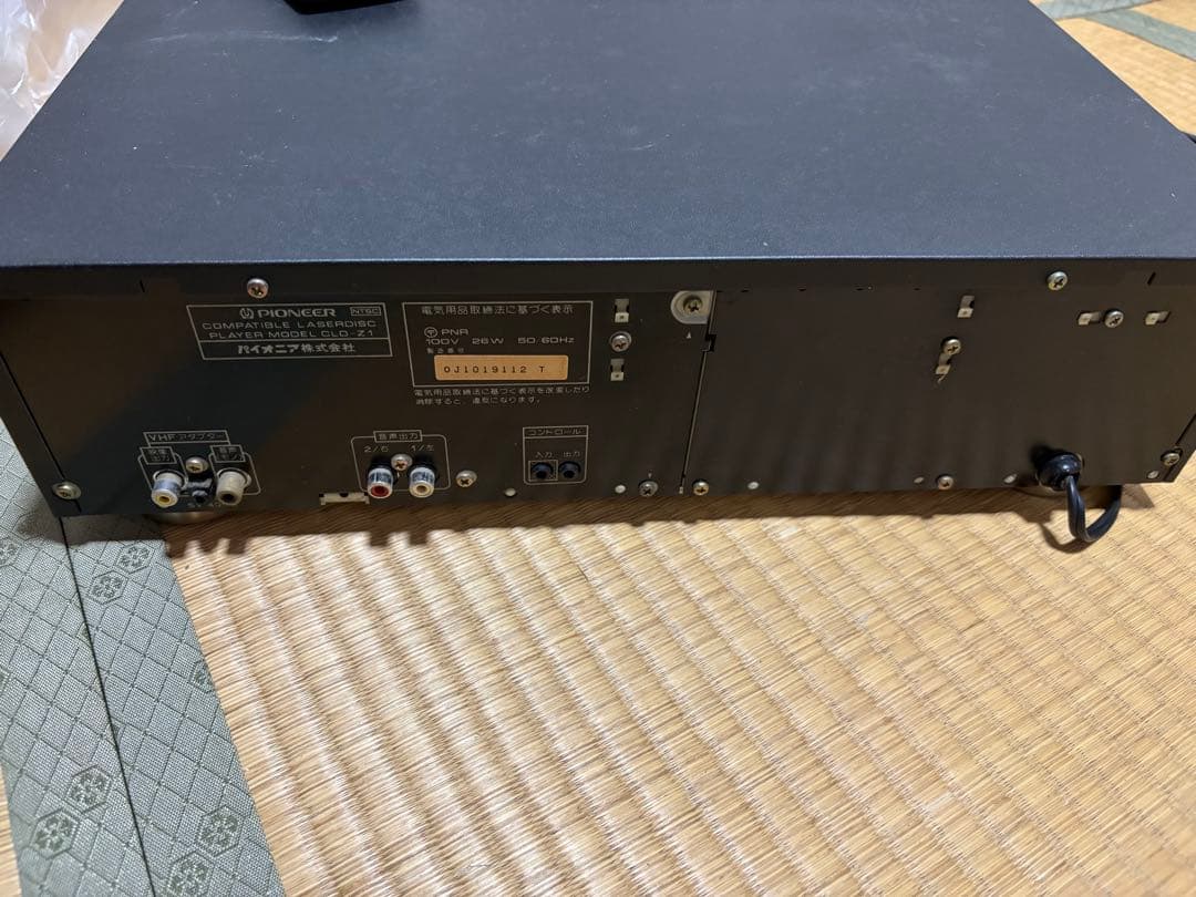 パイオニア レーザーディスクプレーヤー CLD-Z1 ディスク19枚セット