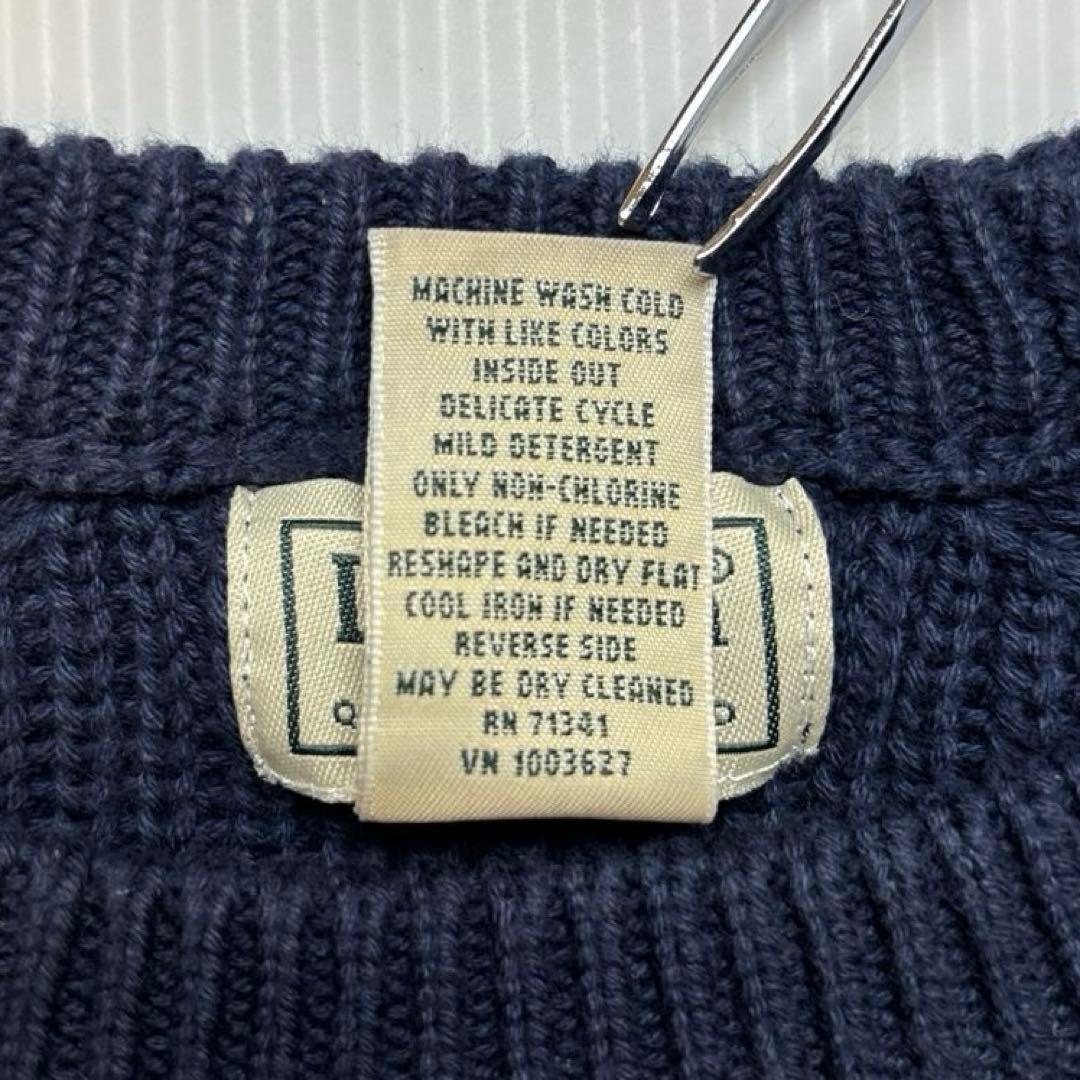 『良色・良サイズ』コットン100%ニット　L.L.BEAN