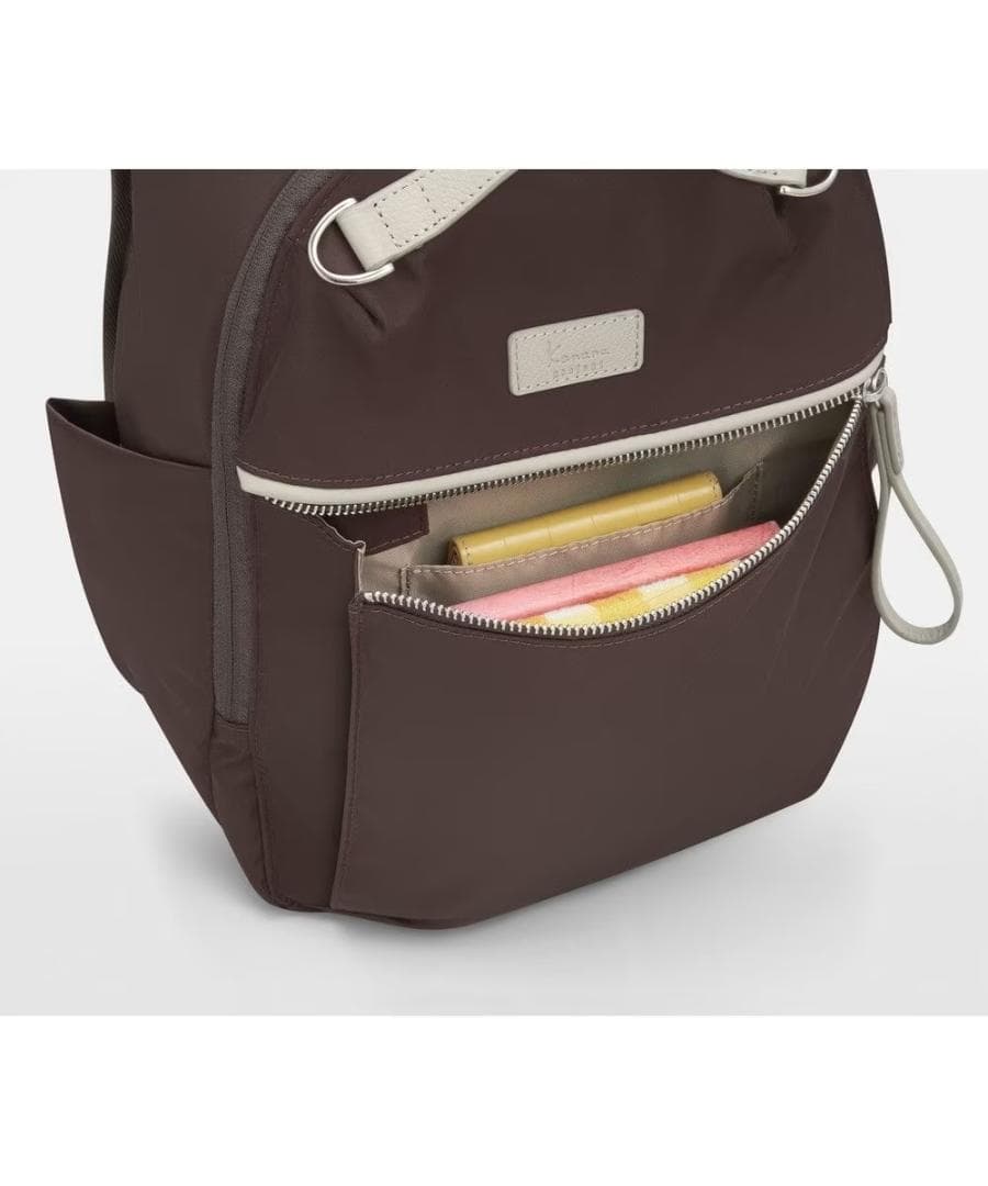 新品未使用 カナナプロジェクト リュックサック 軽量 ブラウン系