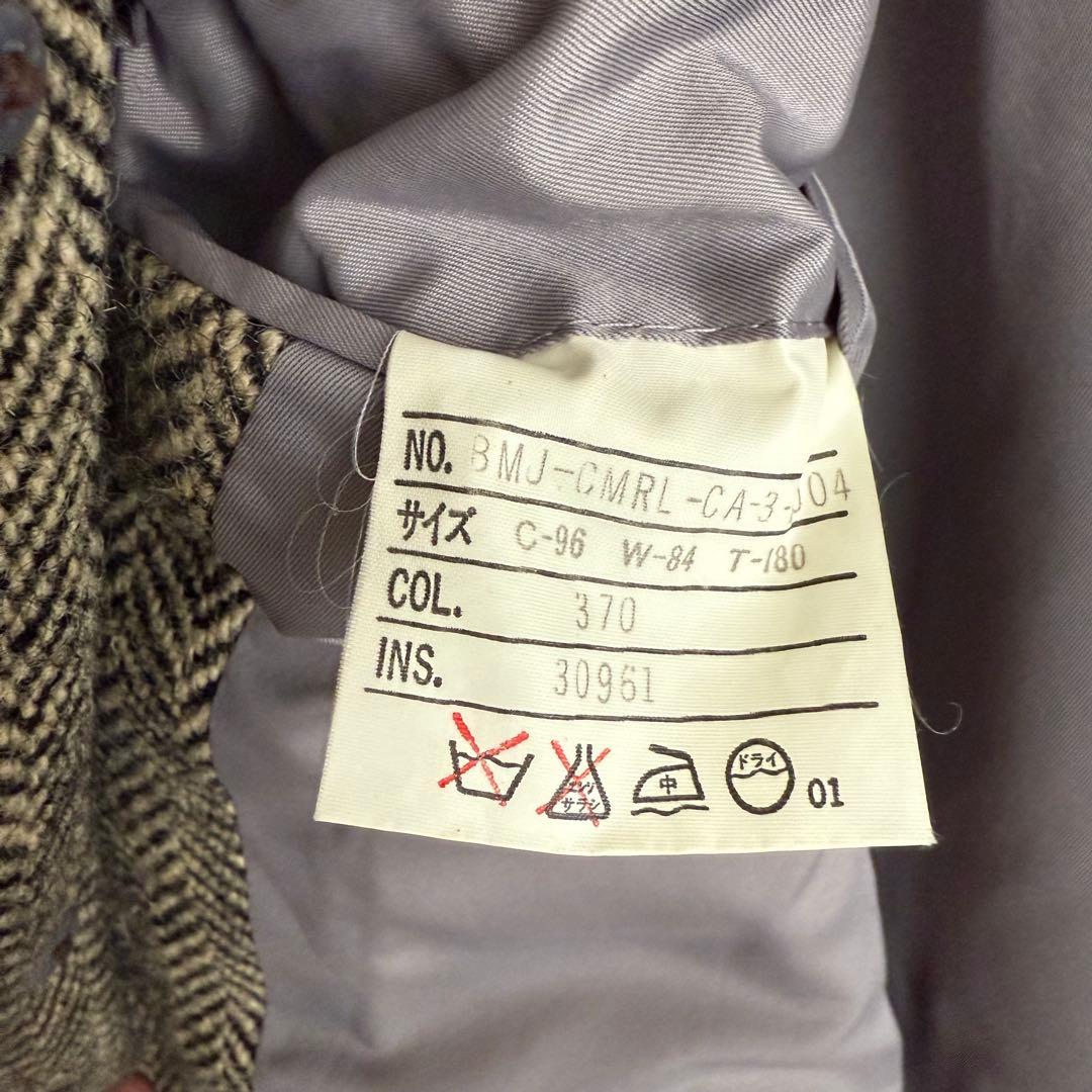 【一枚袖】Polo by Ralph Lauren バルマカーンコート ツイード