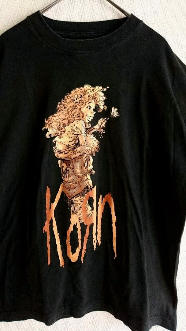 希少 KORN コーン GIANT バンド Tシャツ 90s ビンテージ - メルカリ