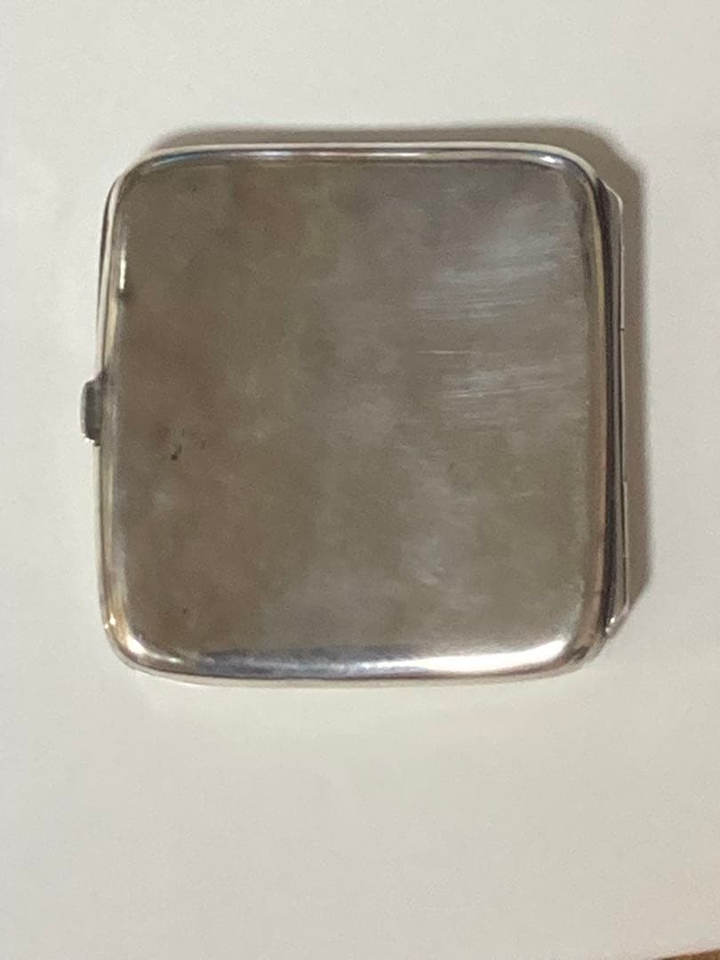 ※訳あり　アンティーク　シガレットケース 純銀　スターリング