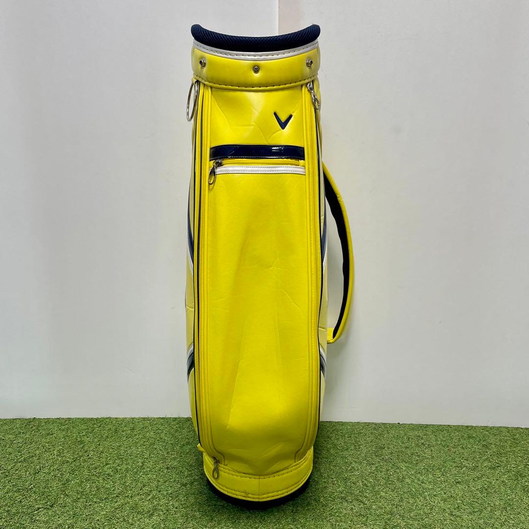 Callaway キャディバッグ 黄色 レディース コンパクトモデル ゴルフ
