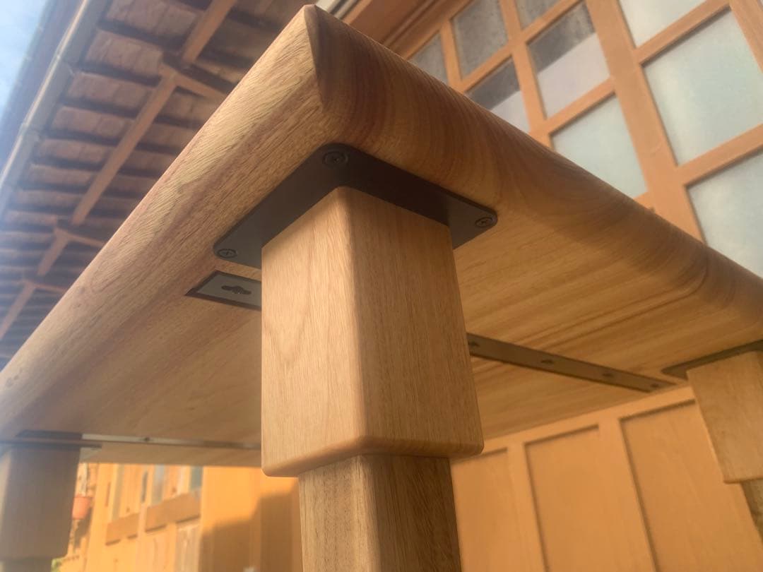 ☆赤おに☆ダイニングテーブルオーダー製作(プチDIY仕様)●確認