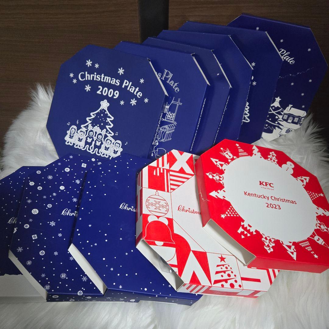 KFC ケンタッキー クリスマスプレート 皿11枚セット - メルカリ