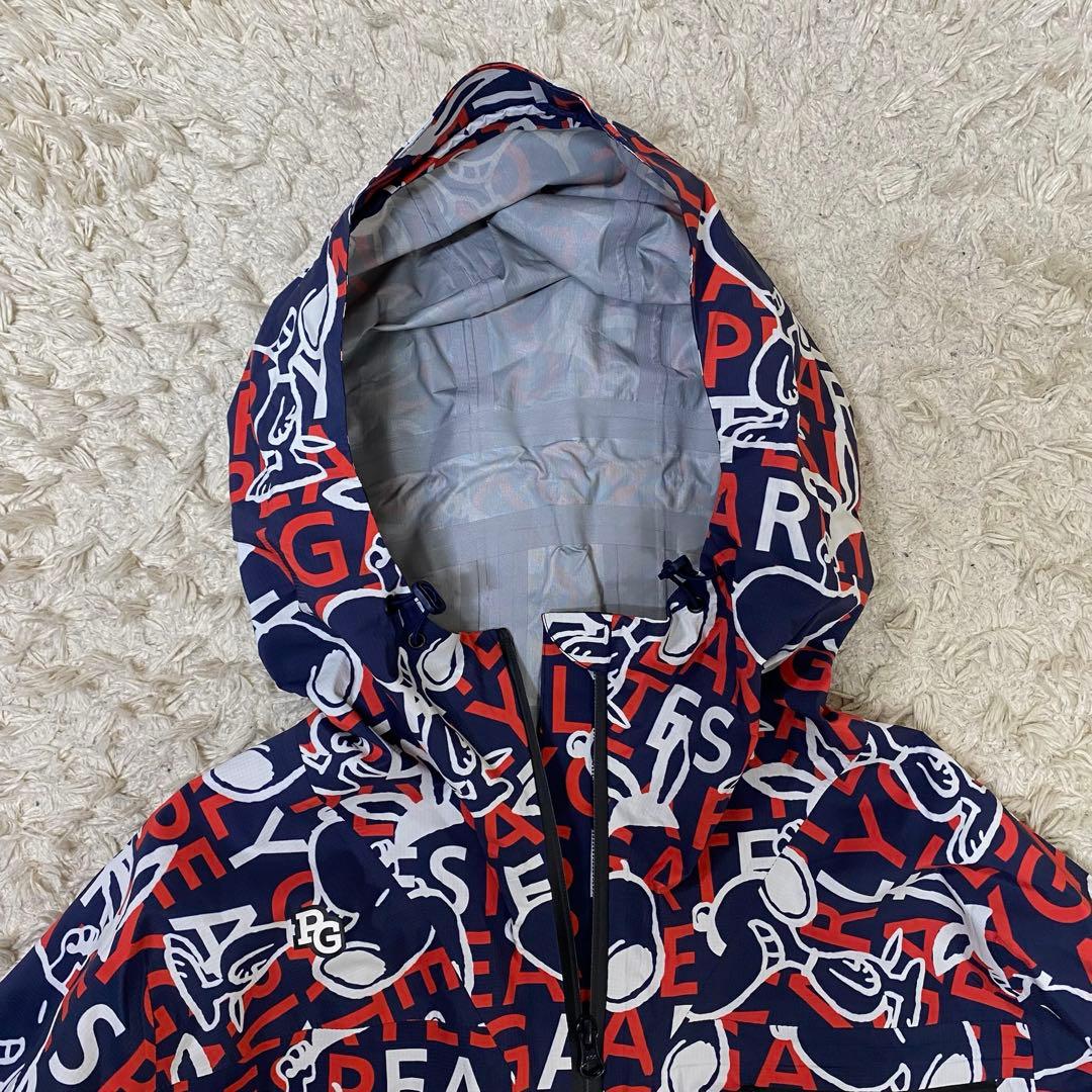 パーリーゲイツ　スヌーピー　ナイロンジャケット　ゴルフウェア　総柄　5