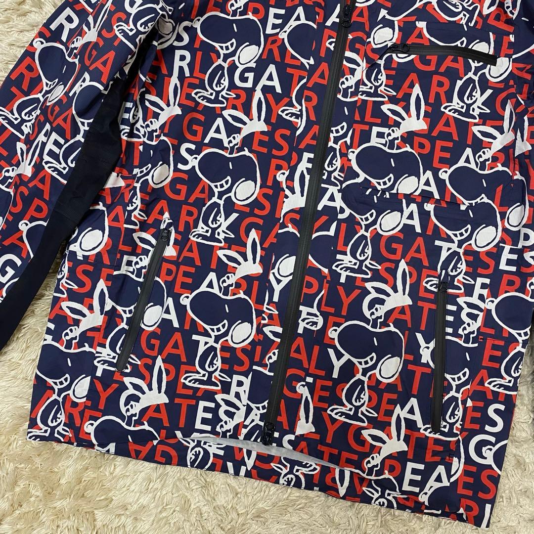 パーリーゲイツ　スヌーピー　ナイロンジャケット　ゴルフウェア　総柄　5