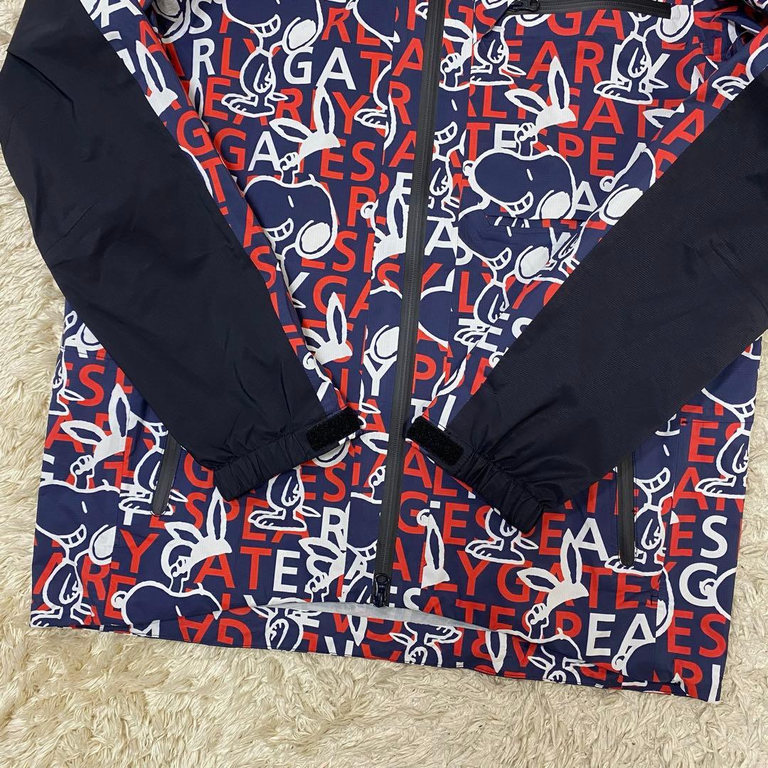 パーリーゲイツ　スヌーピー　ナイロンジャケット　ゴルフウェア　総柄　5