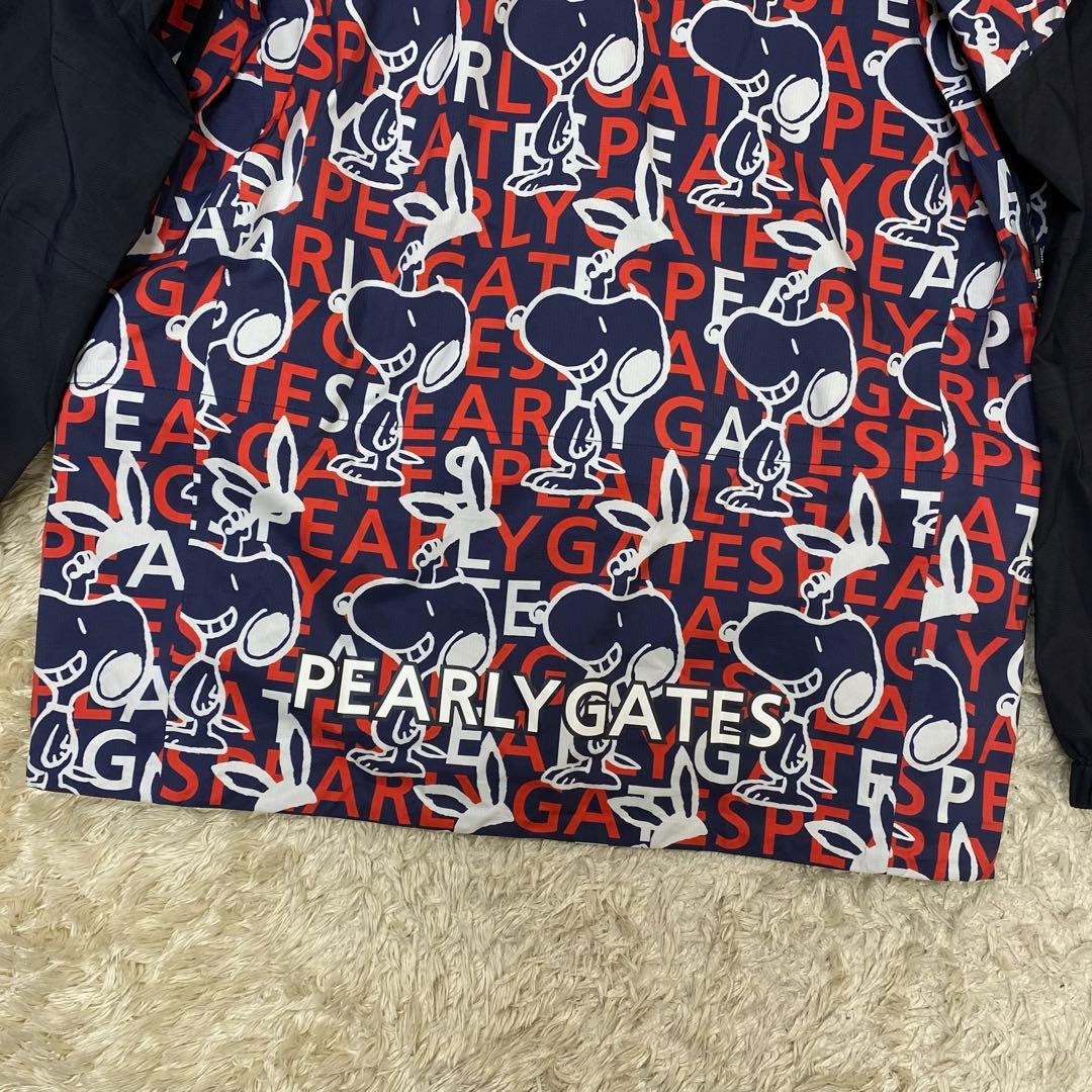 パーリーゲイツ　スヌーピー　ナイロンジャケット　ゴルフウェア　総柄　5