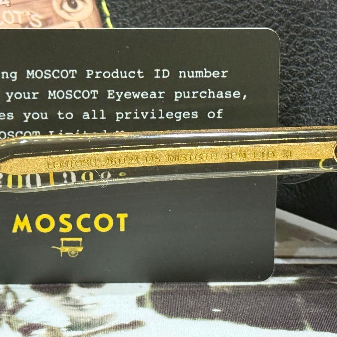 【極美品】日本限定 モスコット レムトッシュ46 MISTGTP JPNLTDⅪ