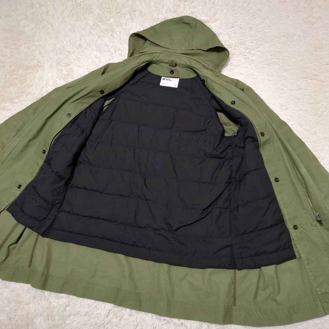 MHL. モッズコート　2WAY　ダウンライナー　M