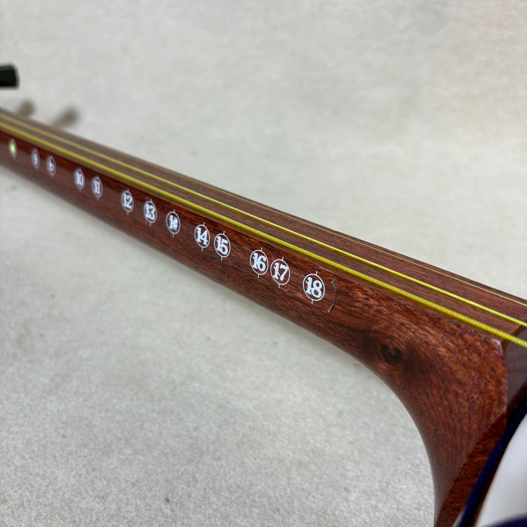 にちわ印 銀河印 津軽三味線 三味線 花梨 太棹 延棹 ハードケース