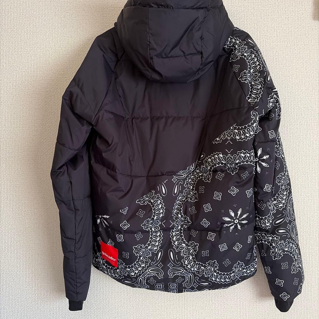 ☆最終値下げ☆新品 ゴレアドール 中綿ジャケット ブラック×ペイズリー