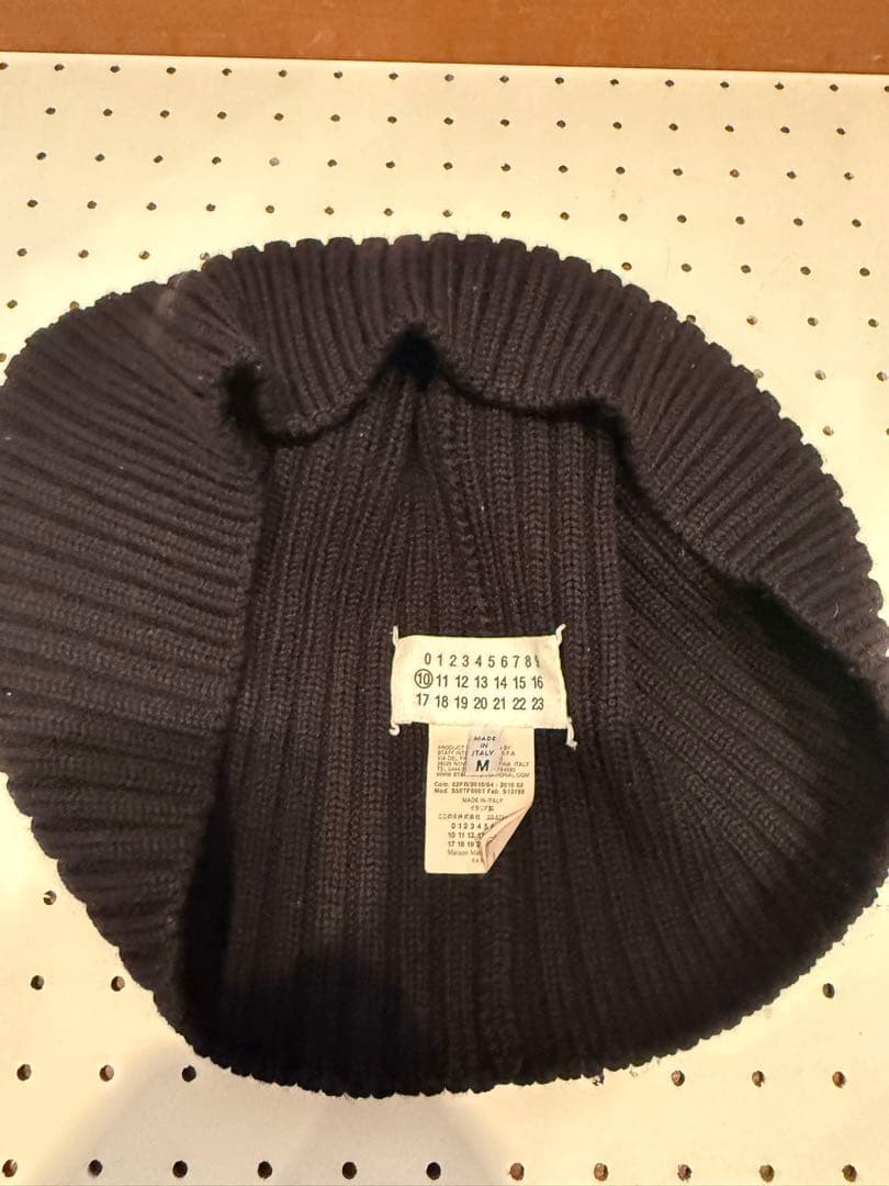 Margiela 2010AW スヌード　ネックウォーマー　マフラー　ブラック