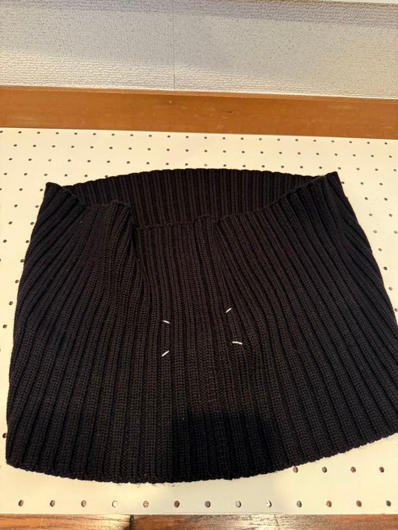 Margiela 2010AW スヌード　ネックウォーマー　マフラー　ブラック