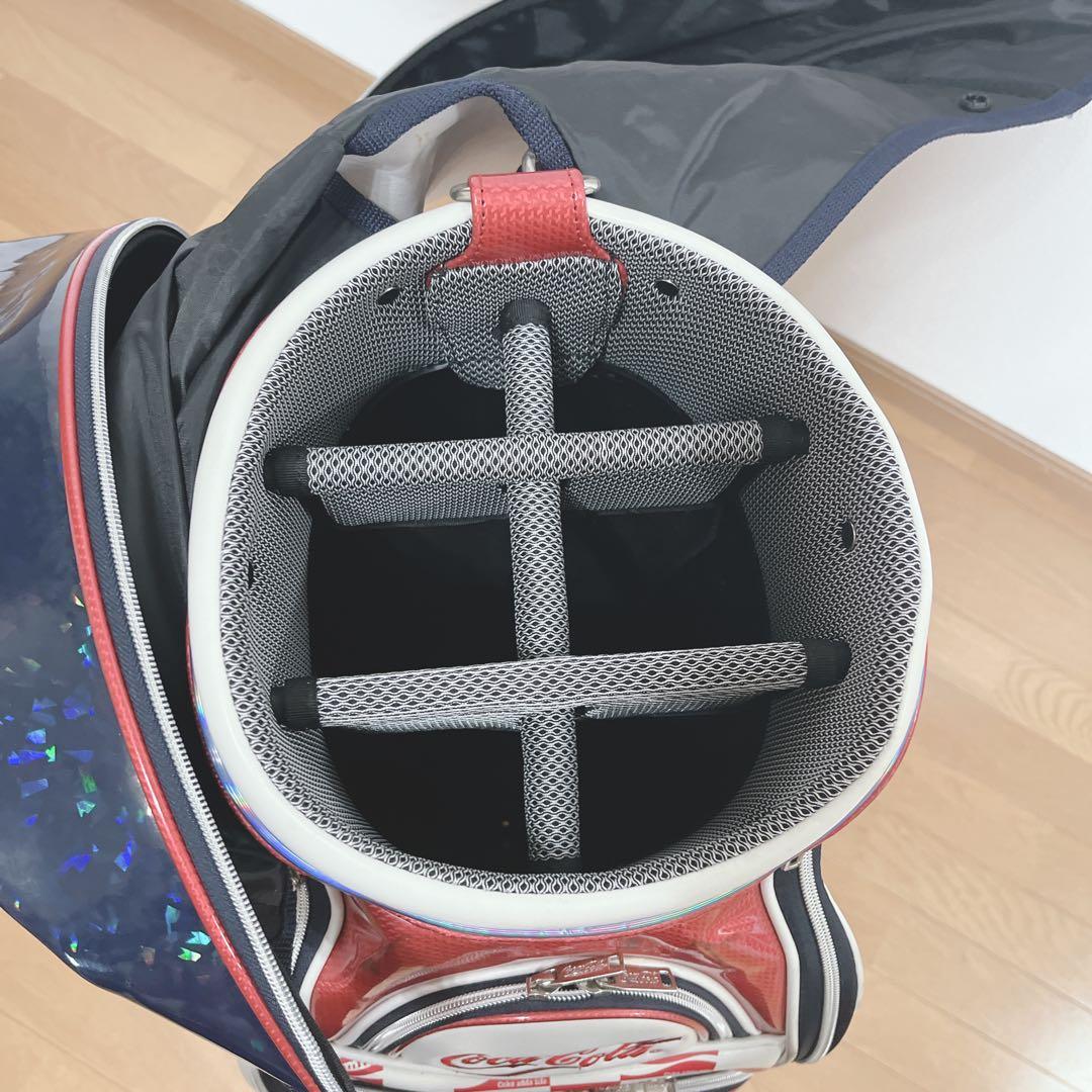 K167 コカコーラ Coca-Cola キャディバッグ 派手目