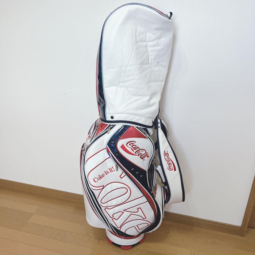 K167 コカコーラ Coca-Cola キャディバッグ 派手目