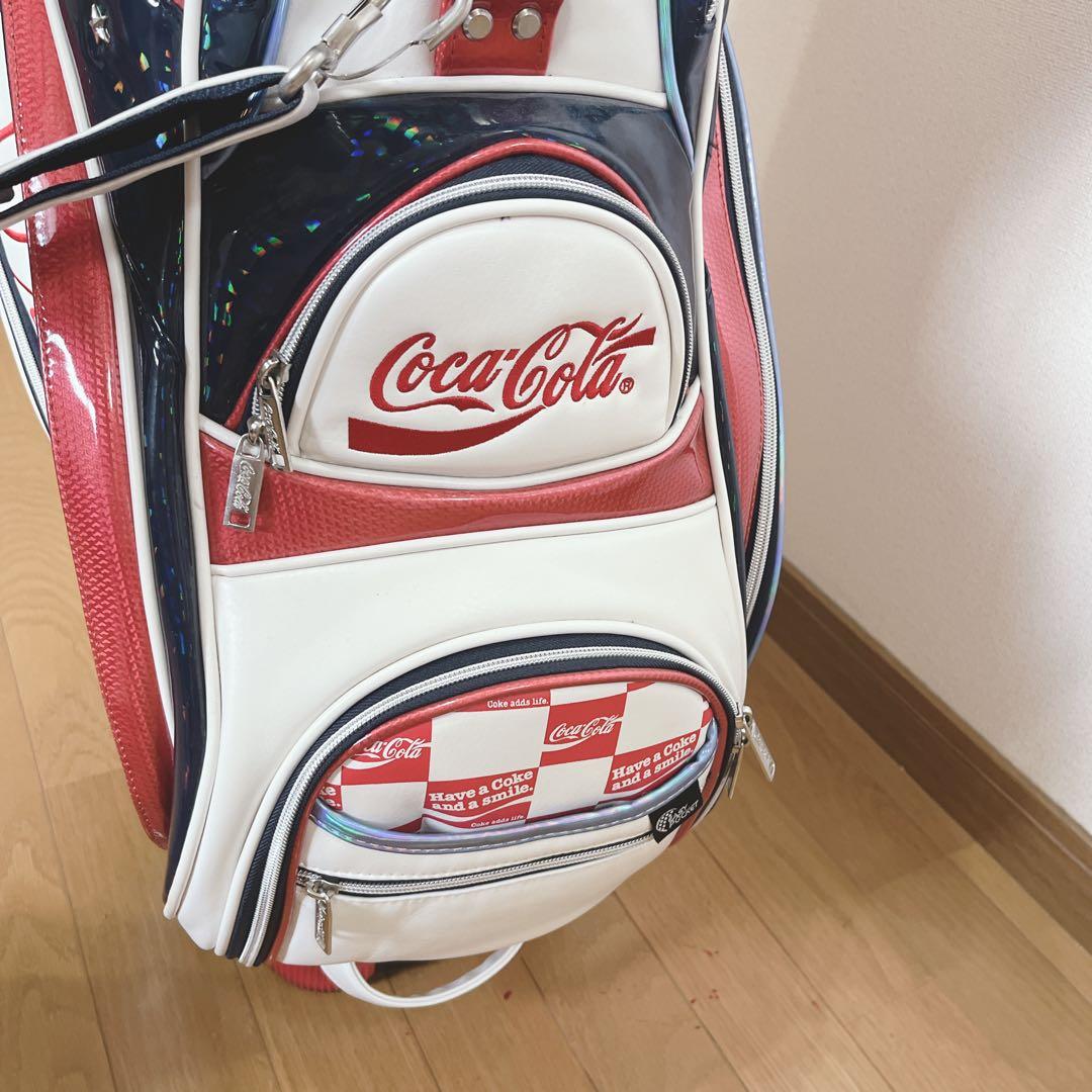 K167 コカコーラ Coca-Cola キャディバッグ 派手目