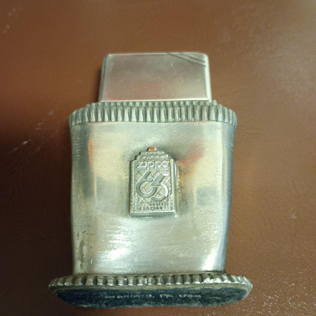 zippo ジッポライター 65周年記念 台座付き 希少