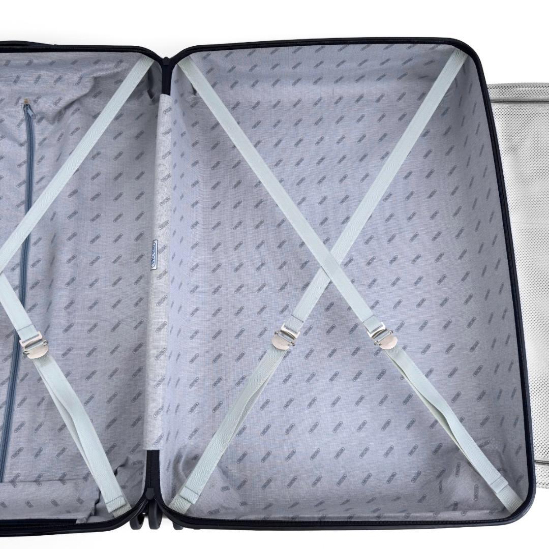 美品 リモワ サルサ 最大容量 104L 4輪 TSAロック付属 XL シルバー