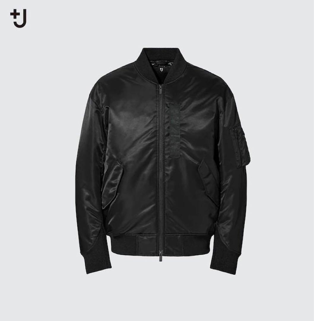 ユニクロ +J ジルサンダー ハイブリッドダウンオーバーサイズMA-1