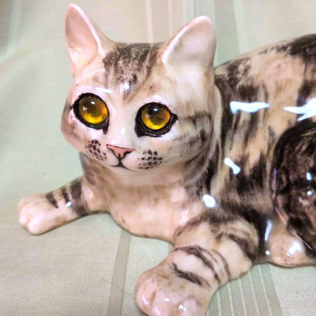 英国☆ウィンスタンレイ ケンジントンキャット☆ヴィンテージ キジトラ