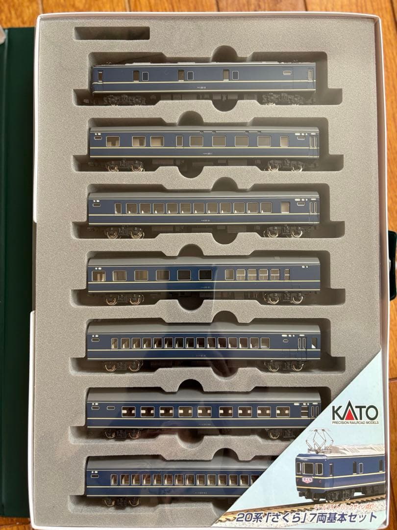 【中古】KATO 20系 \"さくら\" 基本セット