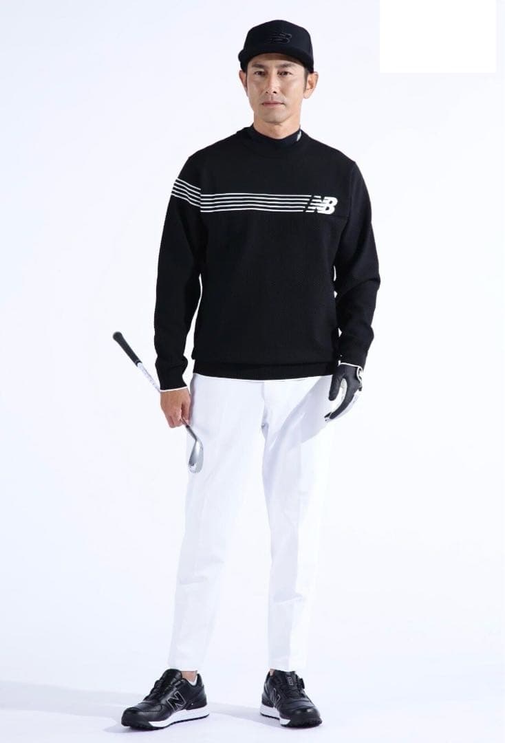 ニューバランスゴルフ メンズ ニット、セーター、プルオーバー 未使用タグ付 XL