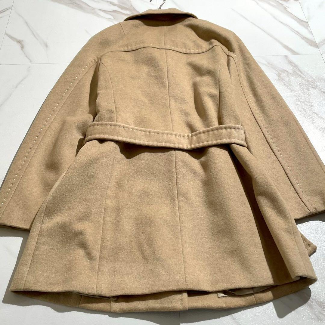 【未使用✨】FUKAKI カシミヤ100% ベルトコート 定価9万5千円 L